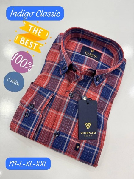 Мужская Рубашка Vikenzo
