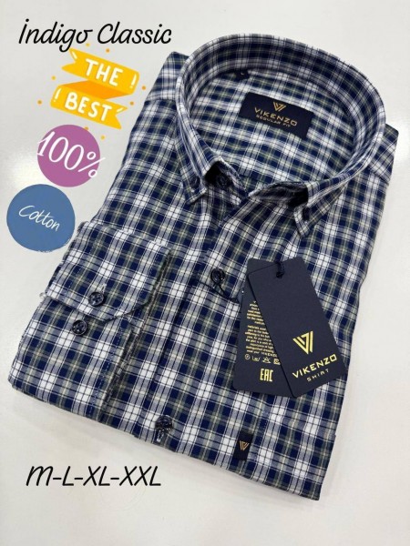 Мужская Рубашка Vikenzo