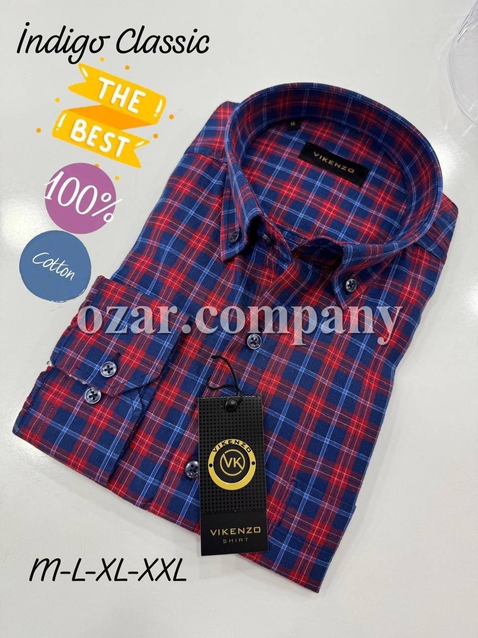 Мужская Рубашка Vikenzo