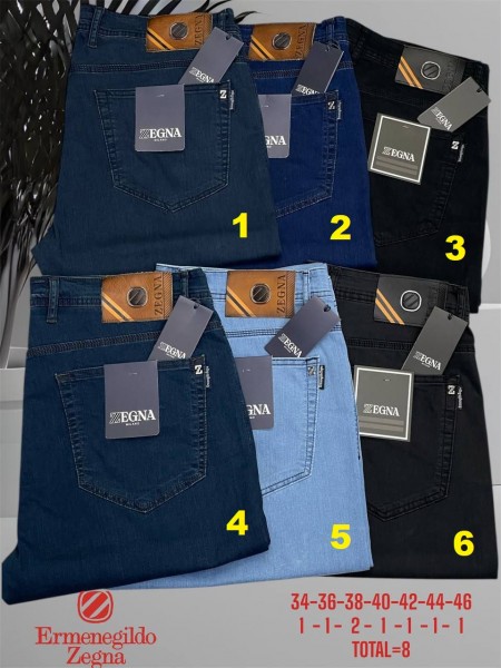 Мужские Джинсы Zegna (Большие размеры)