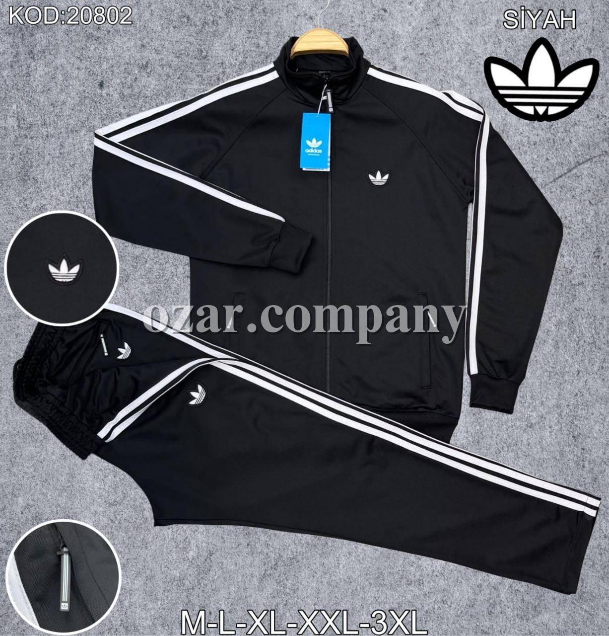 Мужской Спортивный Костюм Adidas