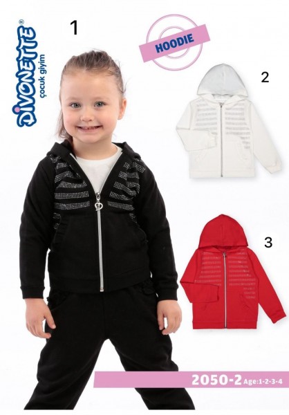 Худи Для Девочки Divonette (1-2-3-4лет) 