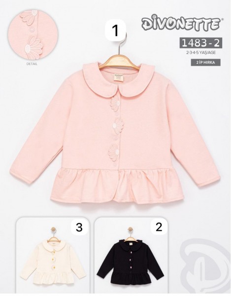 Кофта Двунитка Для Девочки Divonette (2-3-4-5лет)