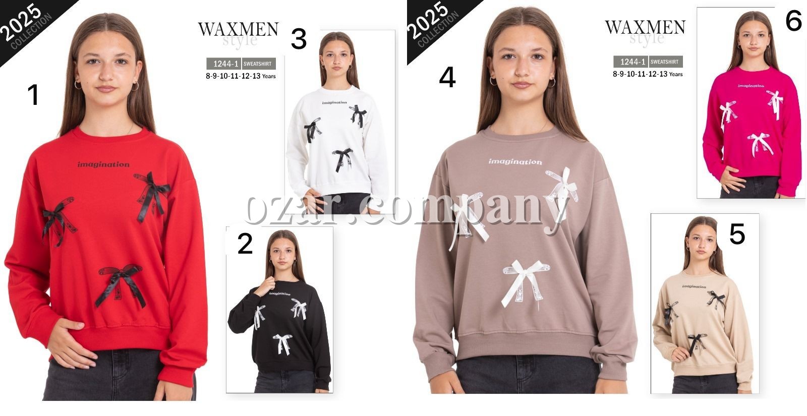 Свитшот Для Девочки Waxmen (9-12-18-24мес.) 
