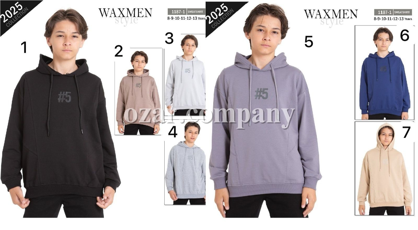 Худи Для Мальчика Waxmen (9-10-11-12-13-14лет) 