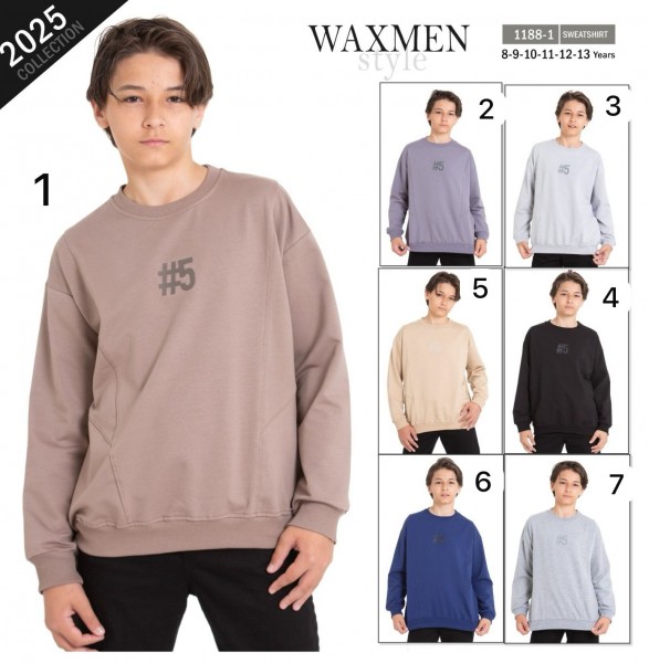 Свитшот Для Мальчика Waxmen (9-10-11-12-13-14лет) 