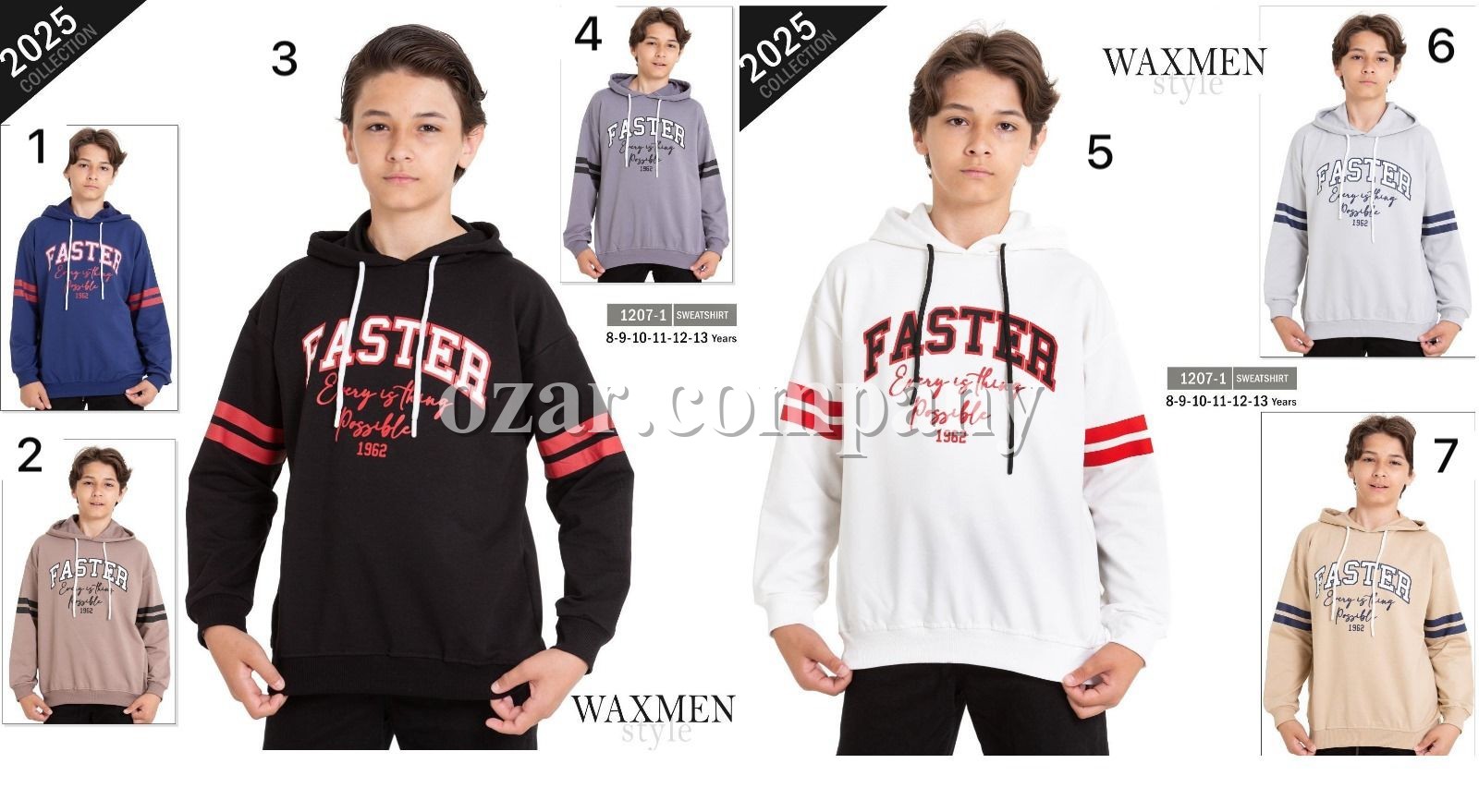 Худи Для Мальчика Waxmen (9-10-11-12-13-14лет) 