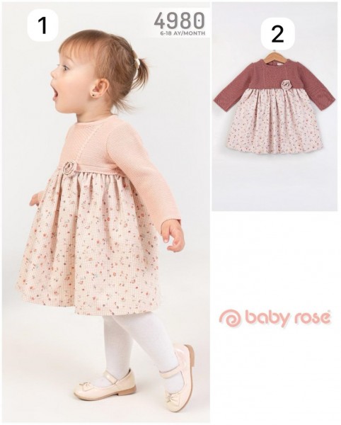 Платье Для Девочки Baby Rose (6-9-12-18мес.)