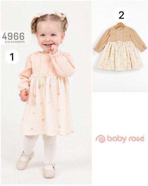 Платье Для Девочки Baby Rose (6-9-12-18мес.)