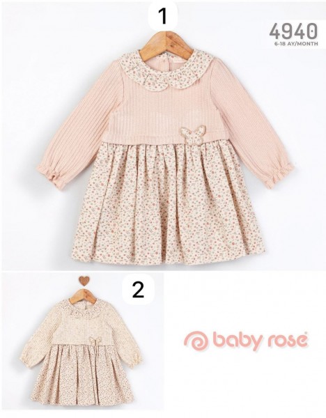Платье Для Девочки Baby Rose (6-9-12-18мес.)