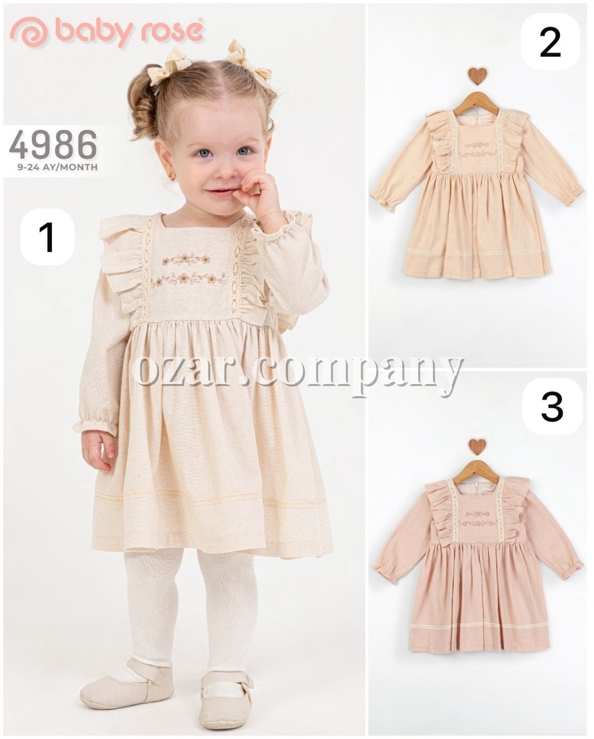 Платье Для Девочки Baby Rose (9-12-18-24мес.)