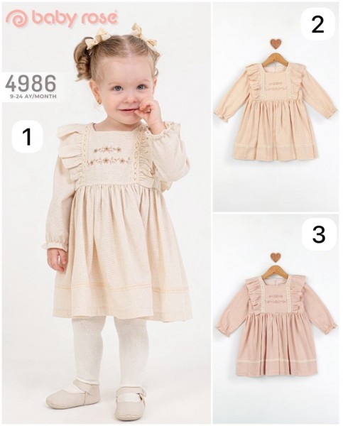 Платье Для Девочки Baby Rose (9-12-18-24мес.)