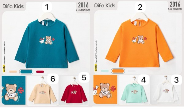 Свитшот Для Девочки Diva Kids (6-9-12-18мес.)