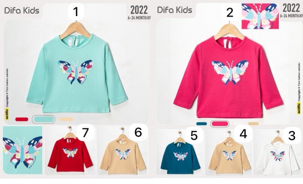 Свитшот Для Девочки Diva Kids (6-9-12-18мес.)