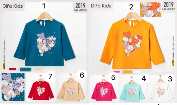 Свитшот Для Девочки Diva Kids (6-9-12-18мес.)