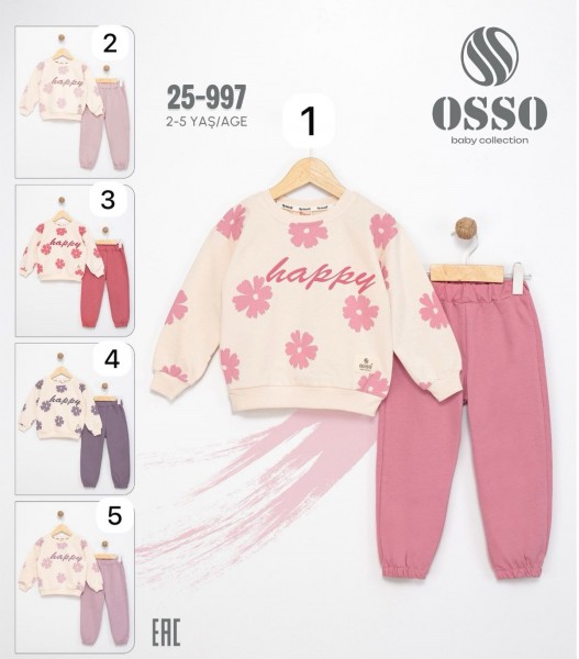 Костюм Для Девочки OSSO (2-3-4-5лет)