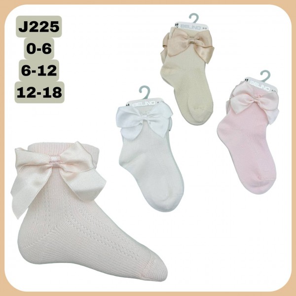 Носки Для Девочки Belino (0-6/6-12/12-18мес.)
