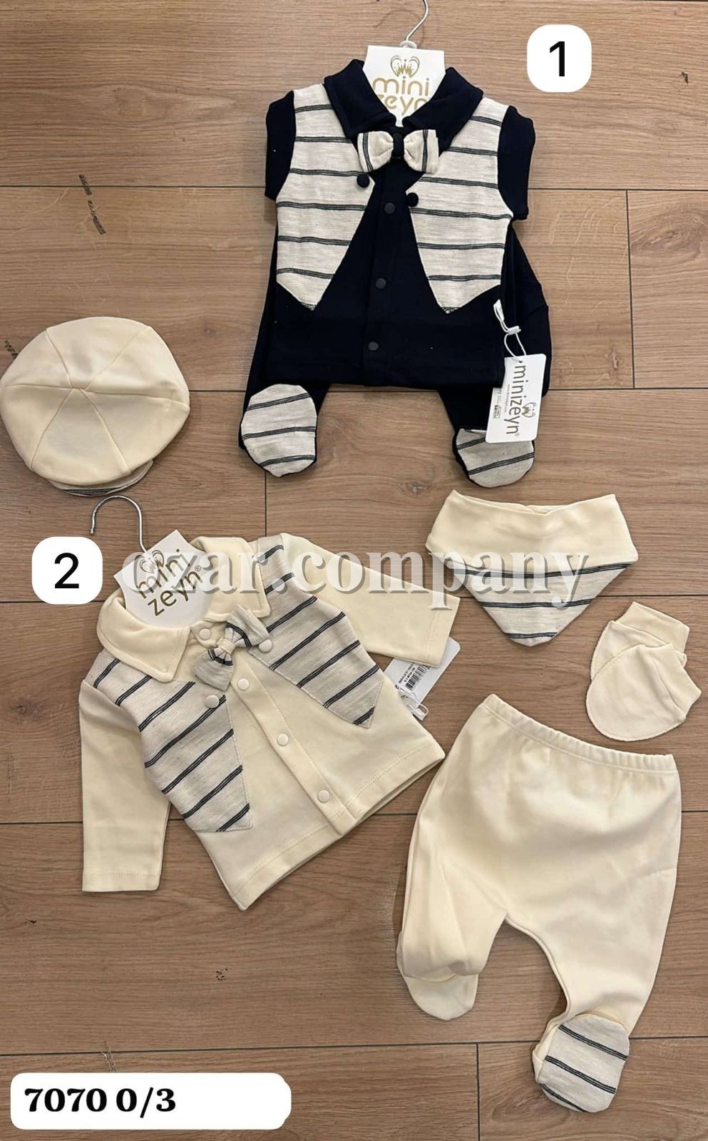 Комплект Для Мальчика Mini Zeyn (0-3мес.)