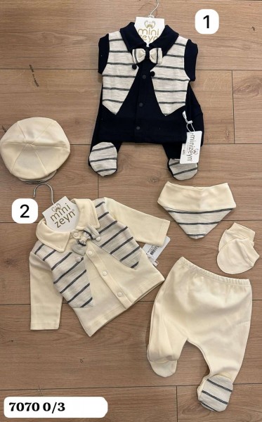Комплект Для Мальчика Mini Zeyn (0-3мес.)