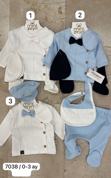 Комплект Для Мальчика Mini Zeyn (0-3мес.)
