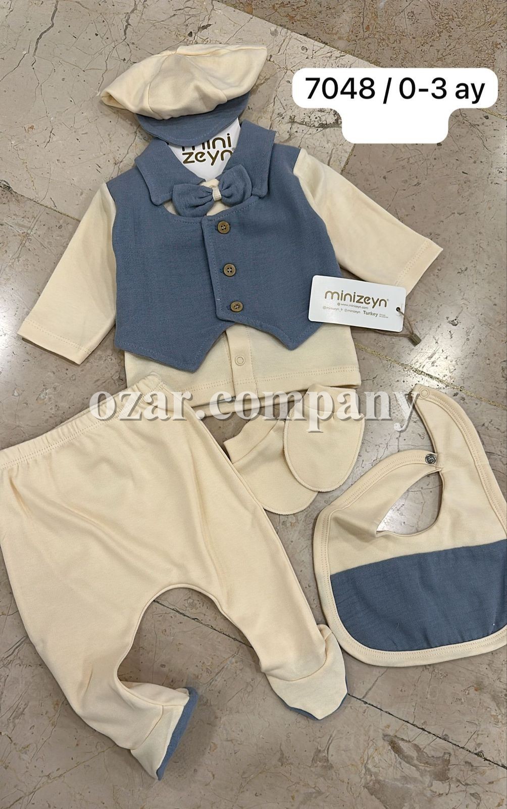 Комплект Для Мальчика Mini Zeyn (0-3мес.)