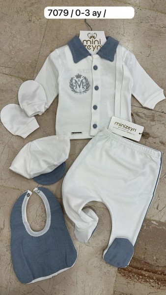 Комплект Для Мальчика Mini Zeyn (0-3мес.)