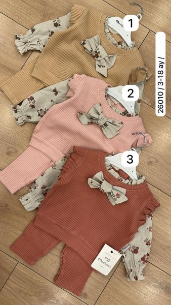 Костюм Для Девочки Moeboon (3-6/6-9/9-12/12-18мес.)