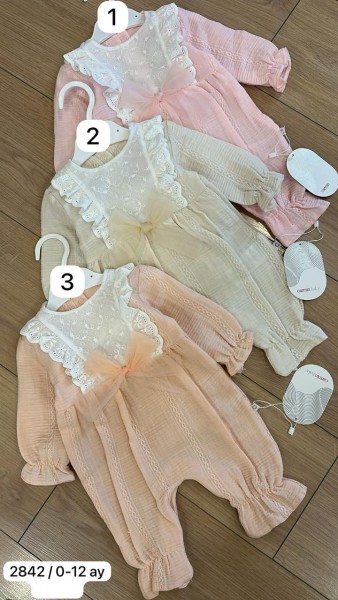 Муслиновый Человечек Для Девочки Carmin (0-3/3-6/6-9/9-12мес.)