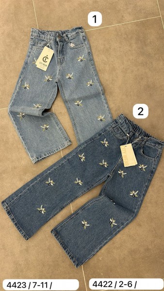 Джинсы Для Девочки City Wear (2-3-4-5-6лет) 