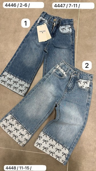 Джинсы Для Девочки City Wear (2-3-4-5-6лет) 