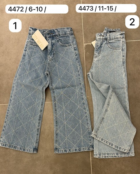 Джинсы Для Девочки City Wear (6-7-8-9-10лет)