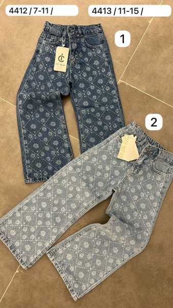 Джинсы Для Девочки City Wear (7-8-9-10-11лет)