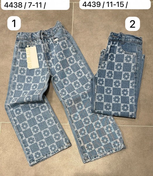 Джинсы Для Девочки City Wear (7-8-9-10-11лет)