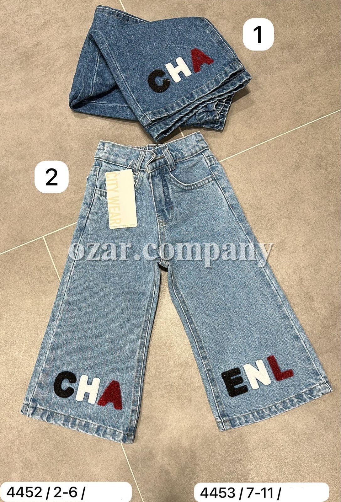 Джинсы Для Девочки City Wear (7-8-9-10-11лет)