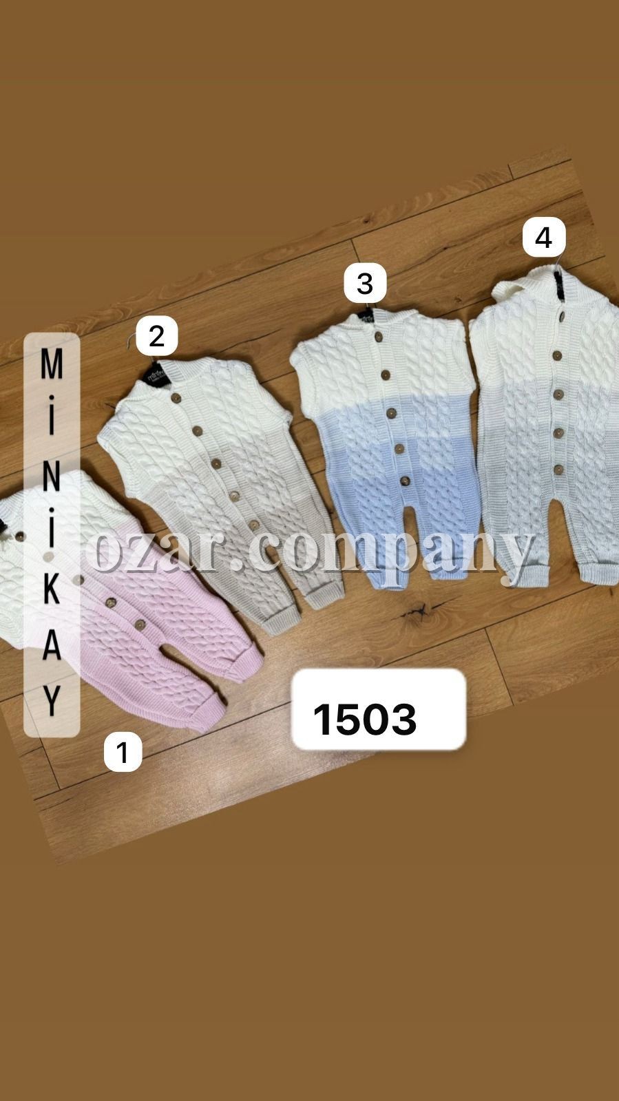 Человечек Для Новорождённых Minikay (3-6/6-9/9-12мес.)