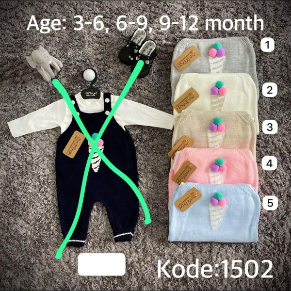 Человечек Для Новорождённых Minikay (3-6/6-9/9-12мес.)