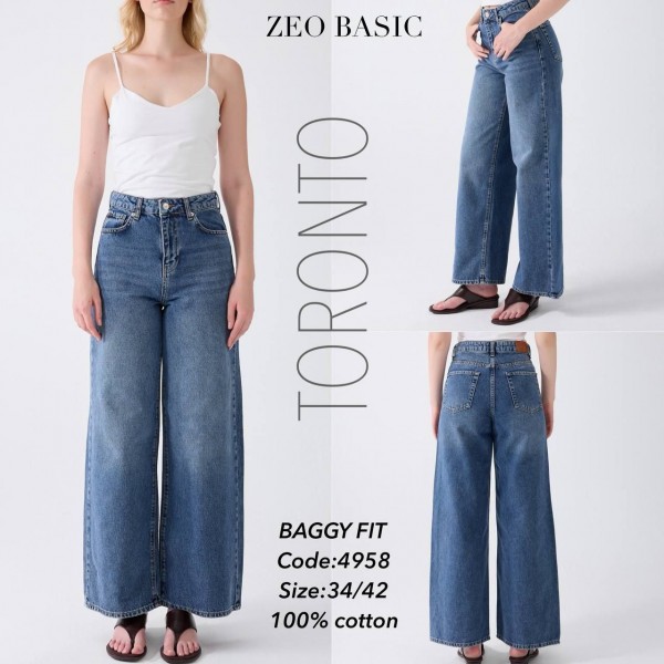 Женские Джинсы Zeo Basic