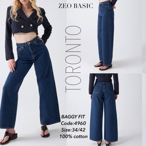 Женские Джинсы Zeo Basic