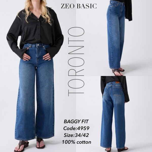 Женские Джинсы Zeo Basic