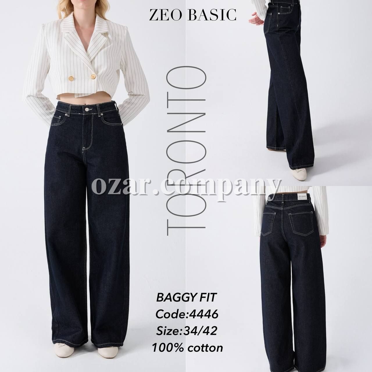 Женские Джинсы Zeo Basic