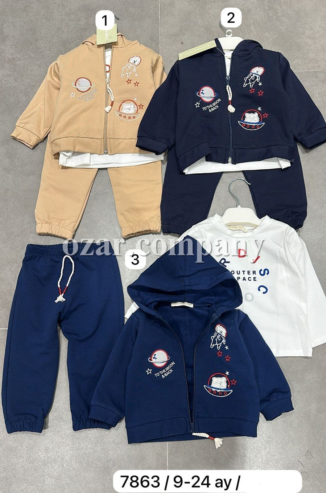 Костюм Тройка Для Мальчика Baby Ross (9-12-18-24мес.)