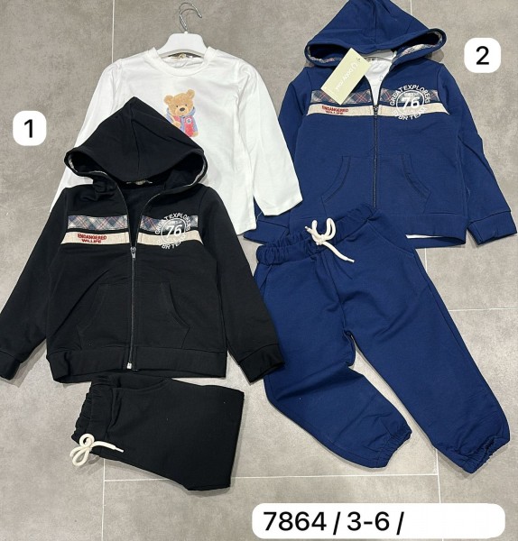 Костюм Тройка Для Мальчика Baby Ross (3-4-5-6лет)