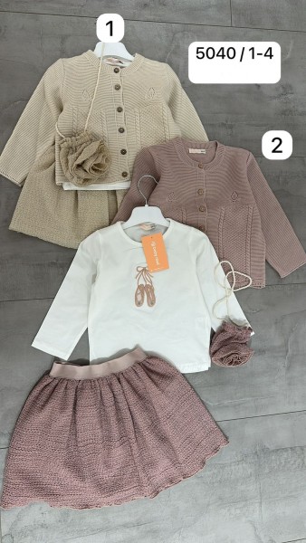 Костюм Тройка Для Девочки Baby Rose (1-2-3-4лет) 