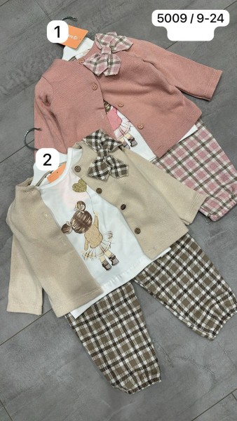 Костюм Тройка Для Девочки Baby Rose (9-12-18-24мес.)