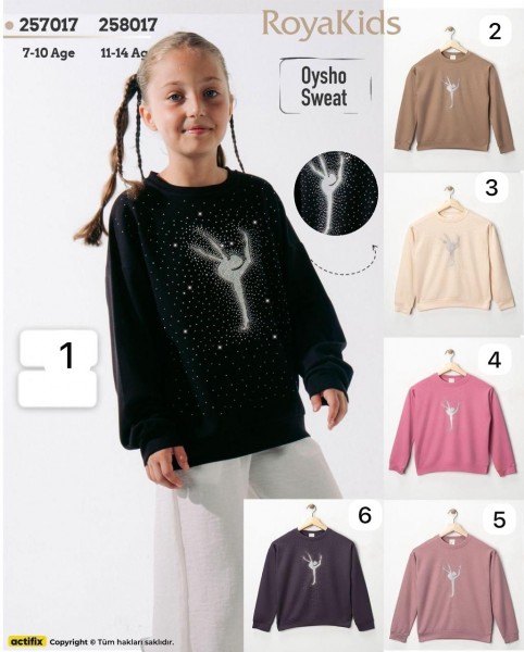 Свитшот Для Девочки Roya (11-12-13-14лет)