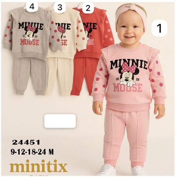Костюм Для Девочки Minitix (9-12-18-24мес.)