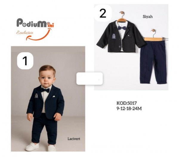 Костюм Тройка Для Мальчика PodiuMini (9-12-18-24мес.)