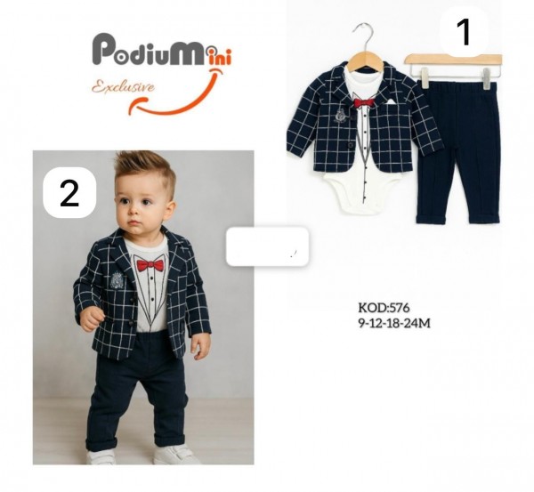 Комплект Для Мальчика PodiuMini (9-12-18-24мес.)