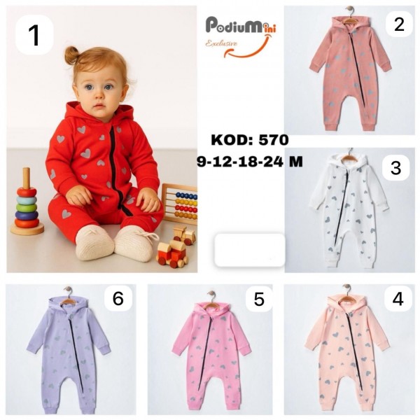Человечек Для Девочки PodiuMini (9-12-18-24мес.)