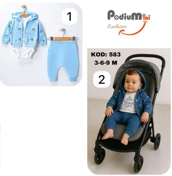 Комплект Для Мальчика PodiuMini (3-6-9мес.)